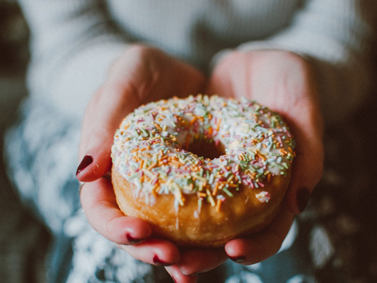 Donut With Sprinkles